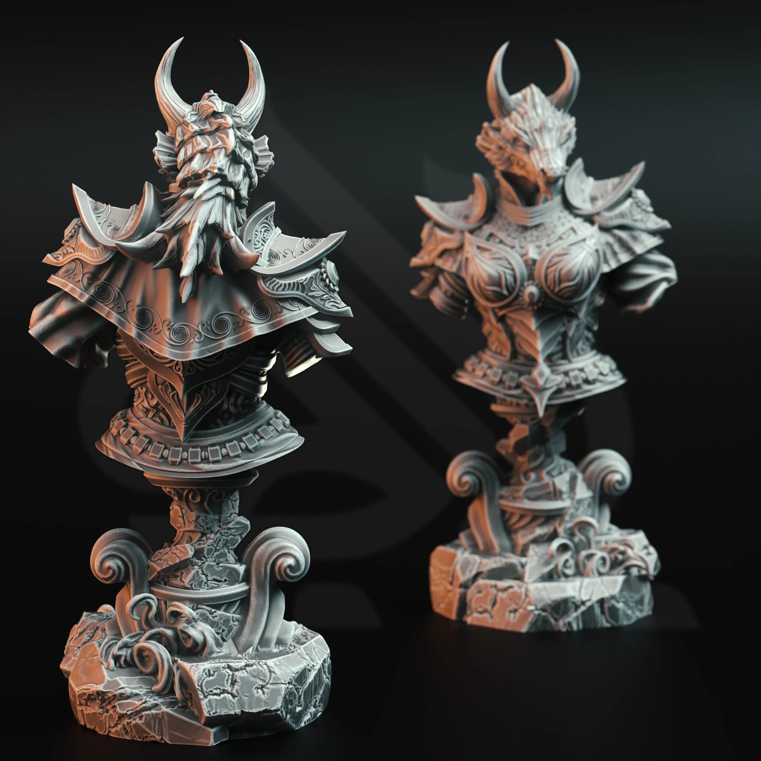 Tharvaya – Ascended Dragon Warlock Bust