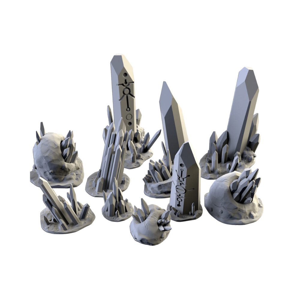 Glass Spires Scatter Terrain